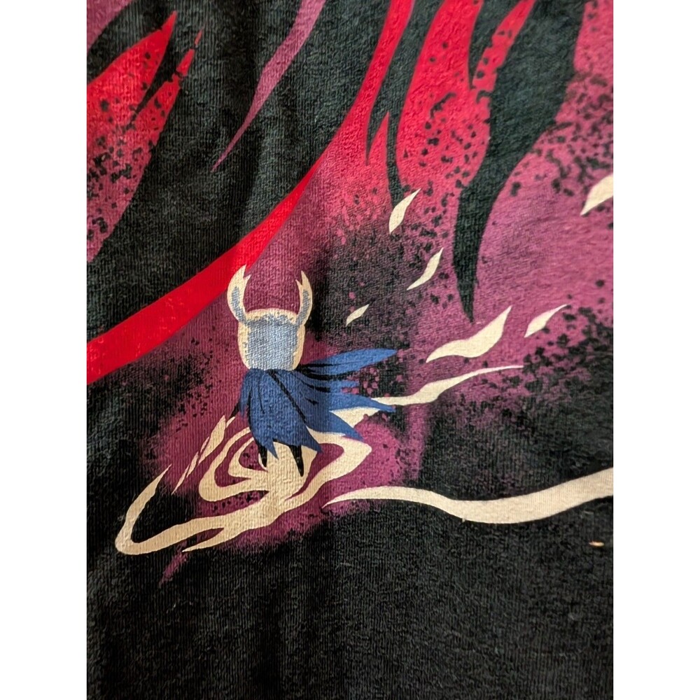 Hollow Knight T Shirt Mens Medium Black Graphic Team Cherry Fangamer Gaming Tee - Picture 6 of 8